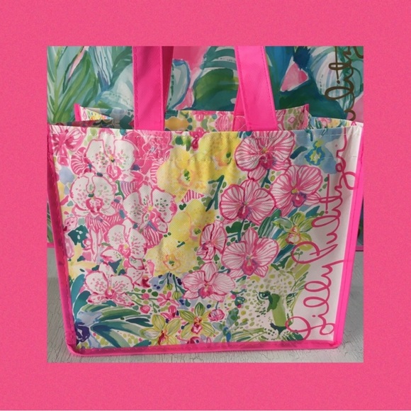 Lilly Pulitzer Small Shopping Tote - Picture 1 of 5